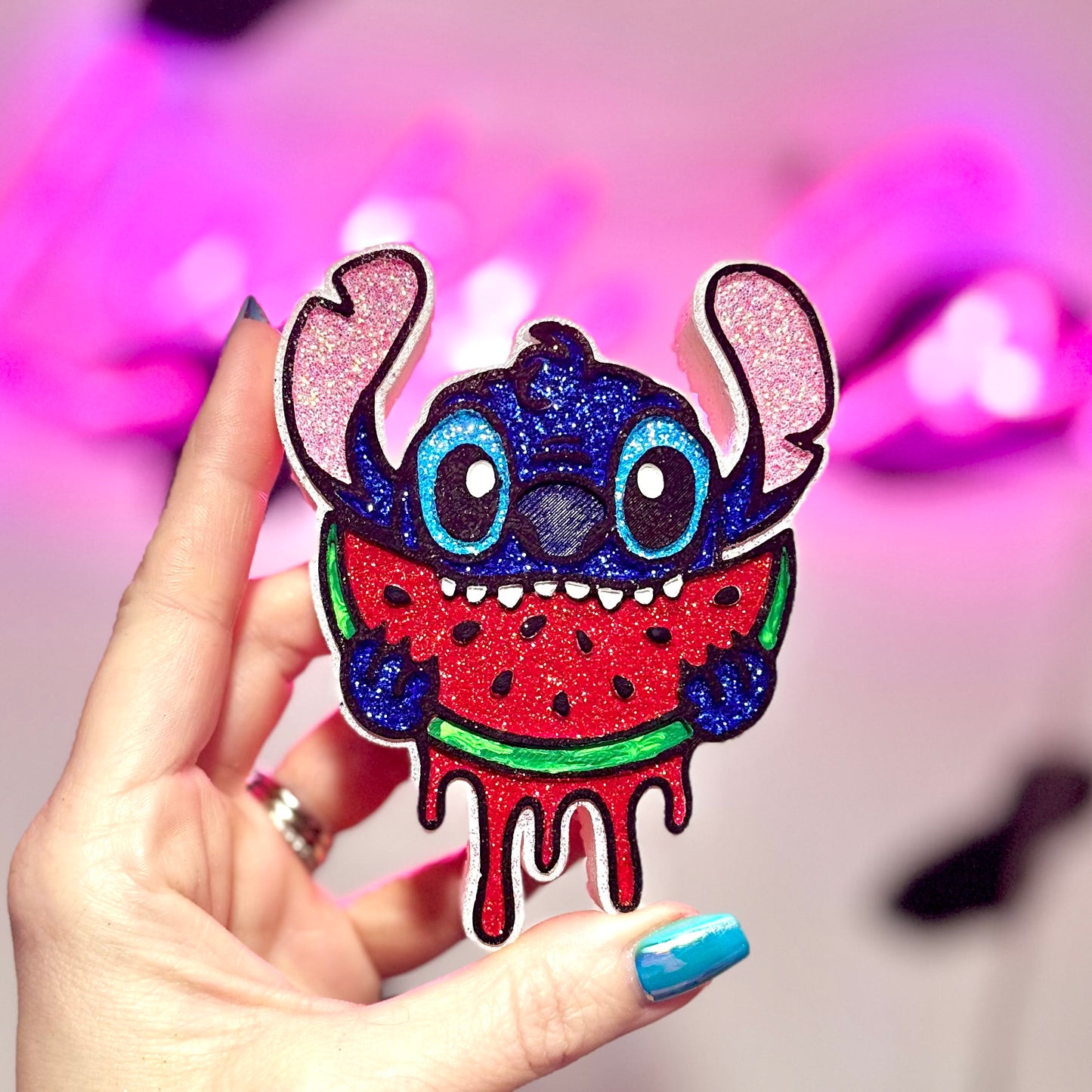 Stitch Eating Watermelon  - Car Freshie