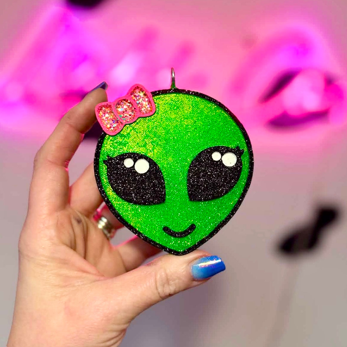 Alien Head Car Freshie