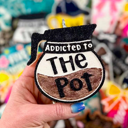 Addicted to the Pot Car Freshie
