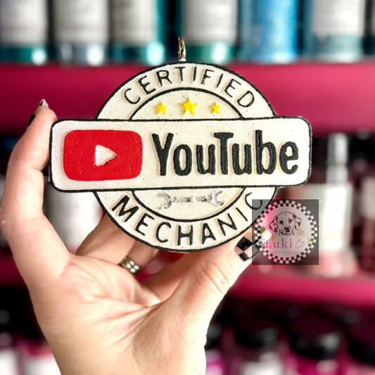 Certified YouTube Mechanic Car Freshie