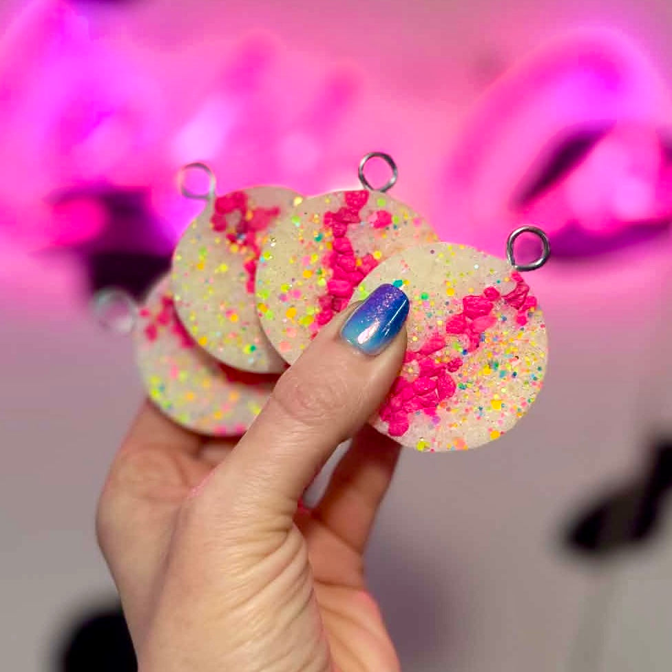 Set of 4 Geode Vent Clip Car Freshies