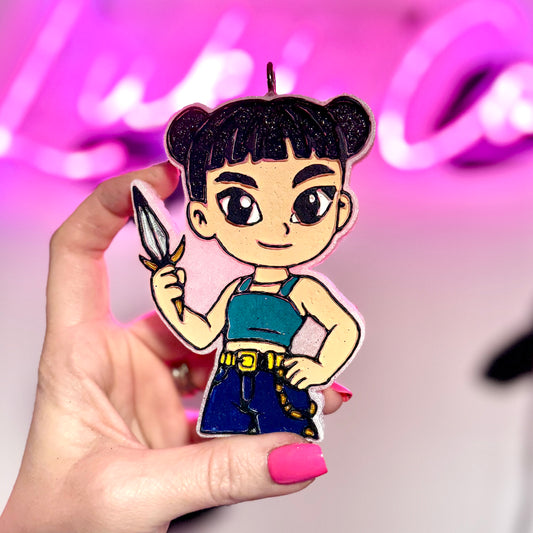 K POP Demon Hunters- Zoey- Car Freshie