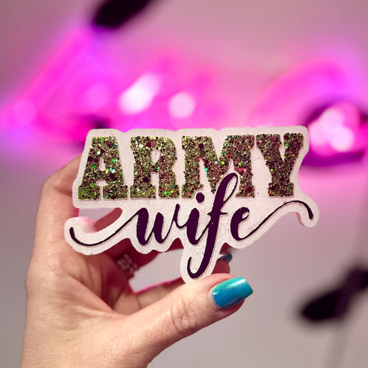 Army Wife Car Freshie