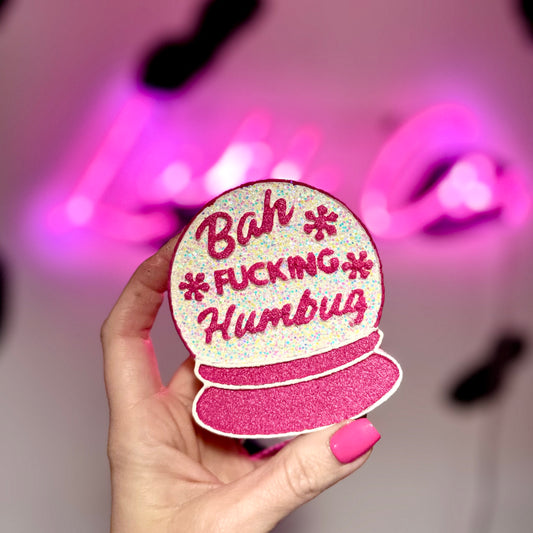 Pinkmas Bah F*cking Humbug  Car Freshie