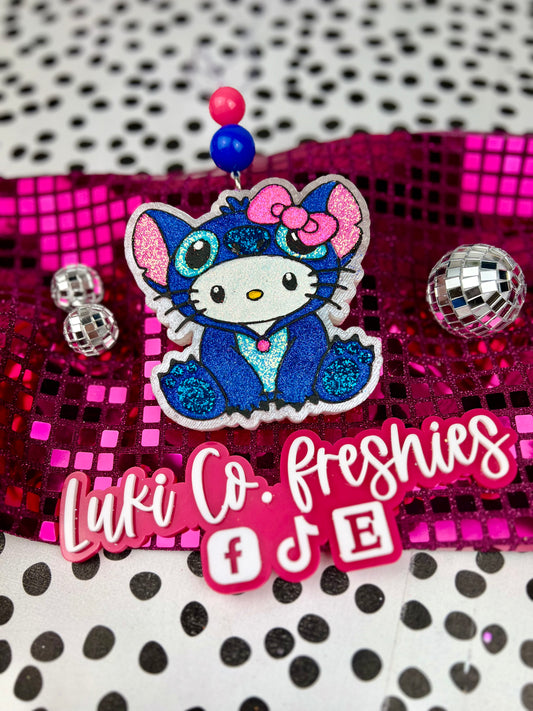 Stitch Kitty Car Freshie