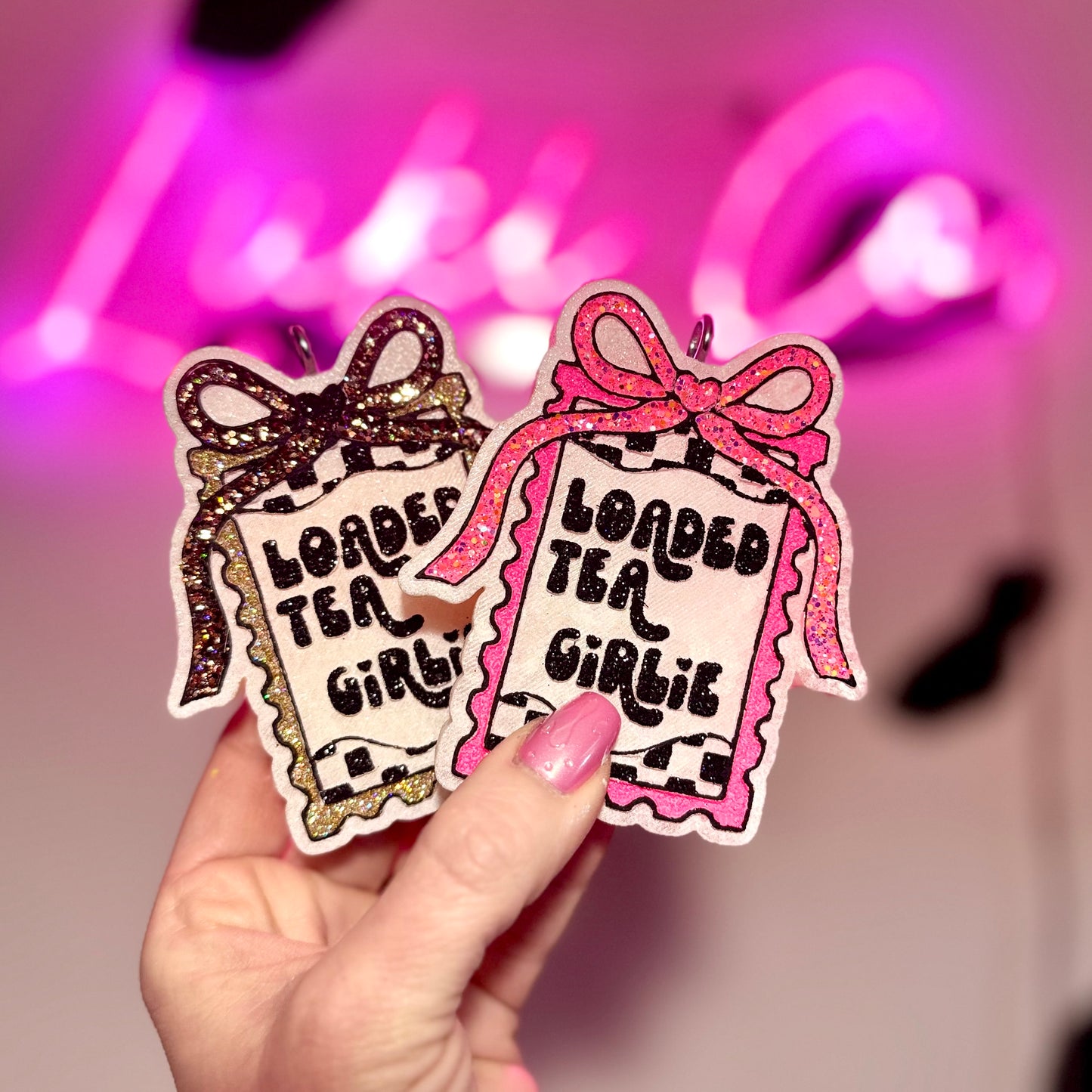 Loaded Tea Girly -Pinks - Car Freshie