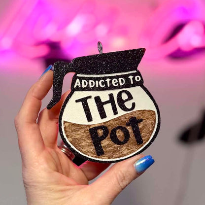 Addicted to the Pot Car Freshie