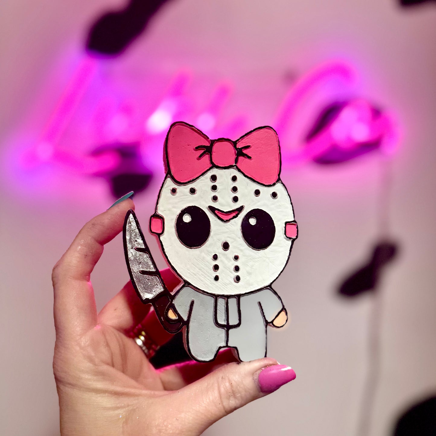 Baby Bow Jason  Horror Character Car Freshie