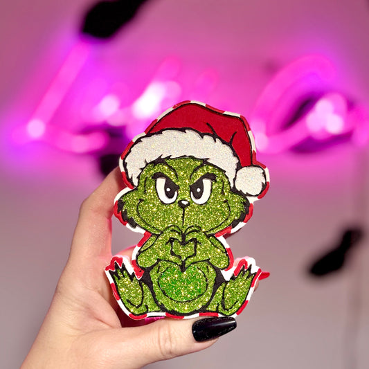 Grinch Throwin Hearts  Car Freshie