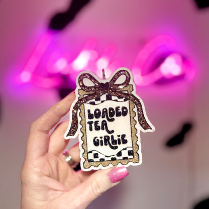 Loaded Tea Girly -Golds - Car Freshie