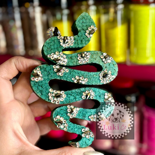 Rhinestone Snake Car Freshie