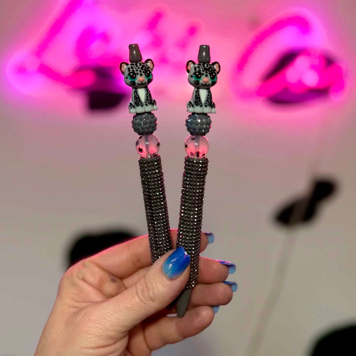 Leopard Crystal Pen