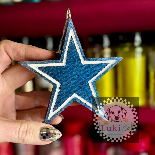 Dallas Cowboys  Star Football - Car Freshie
