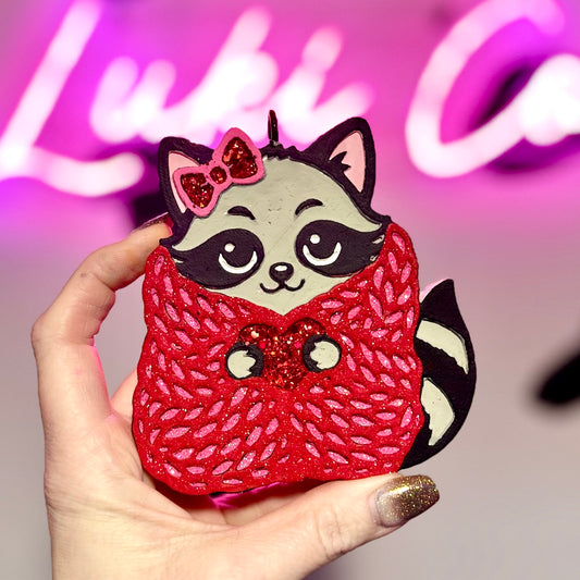 Valentine Fox -Cozy   Car Freshie