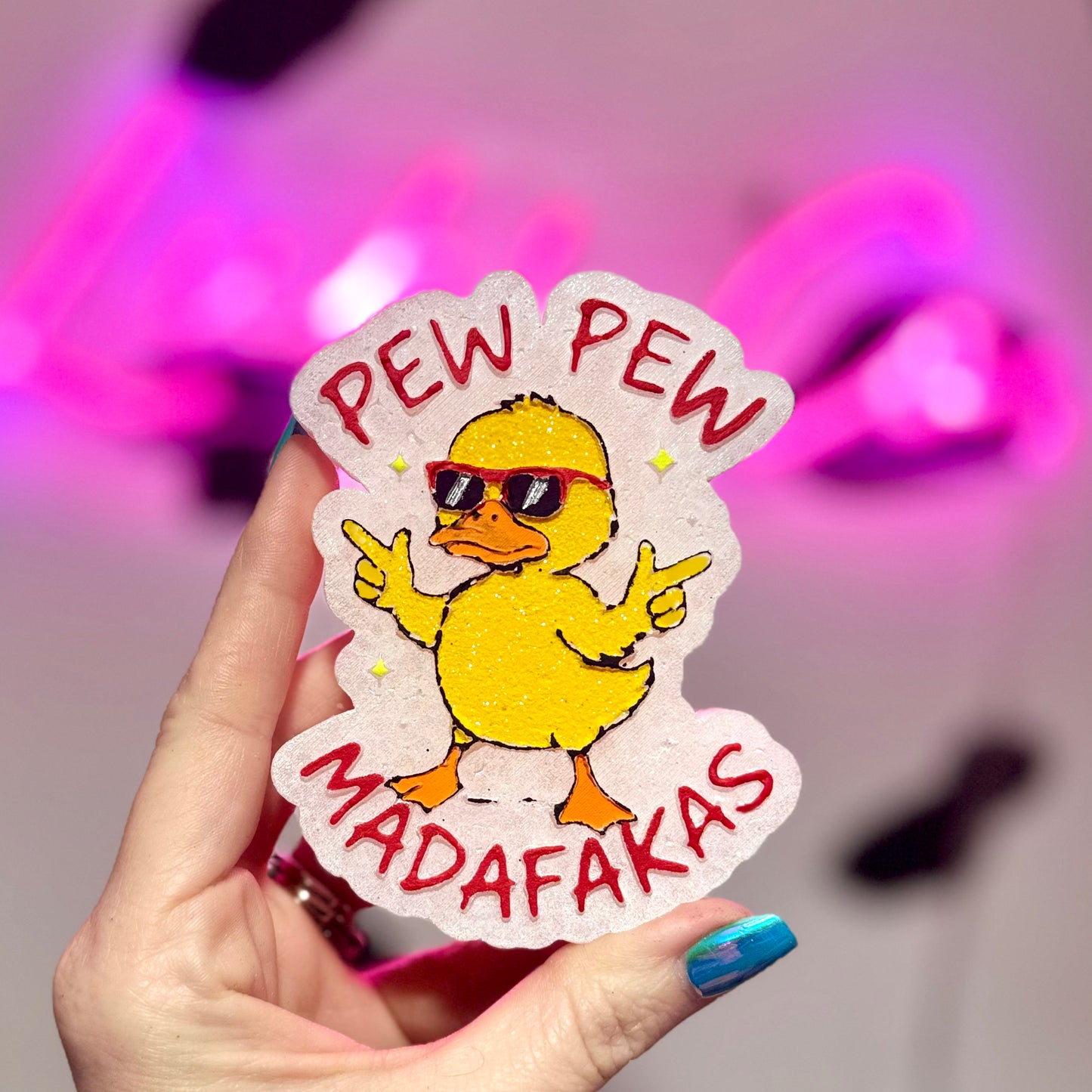Pew Pew Mada- Car Freshie