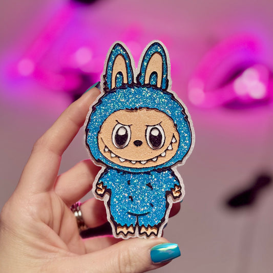 Labubu Monster Blue - Car Freshie