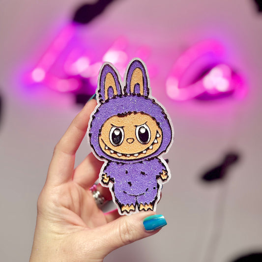 Labubu Monster Purple- Car Freshie