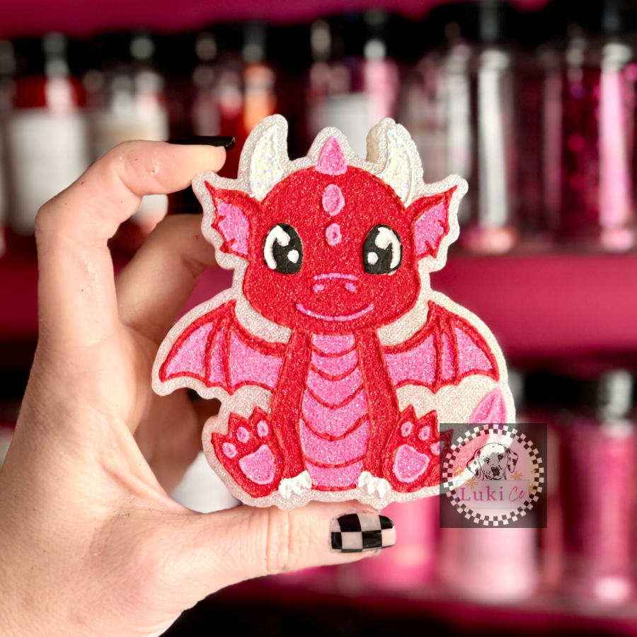 Valentine Dragon Car Freshie