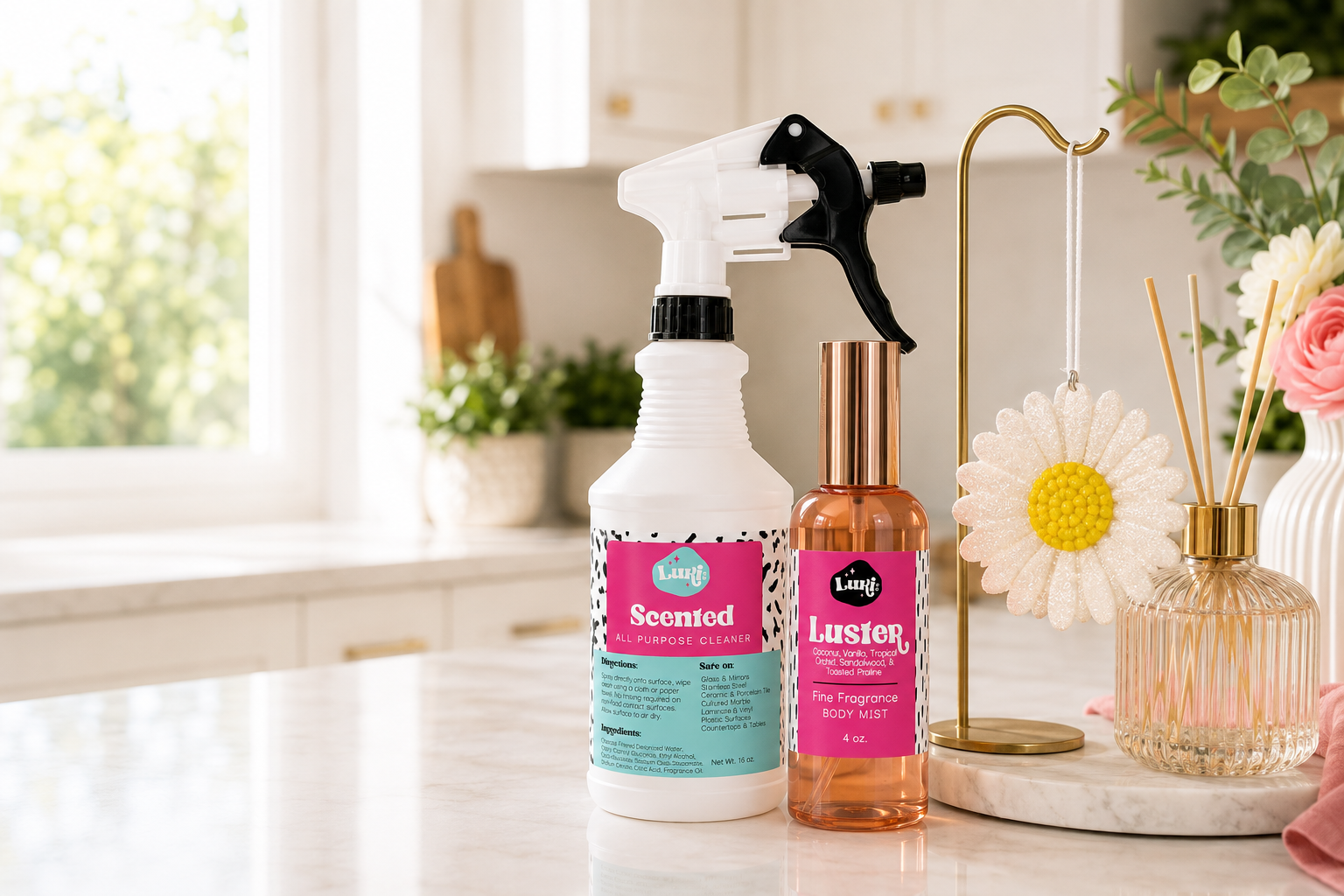A preview of handmade Luki Co products