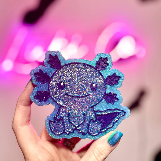 Blue Axolotl - Car Freshie