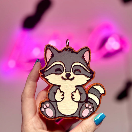 Raccoon - Car Freshie