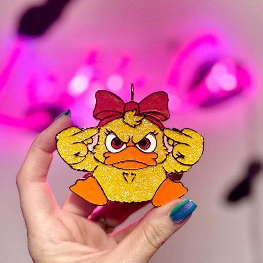 Angry Duck - Car Freshie