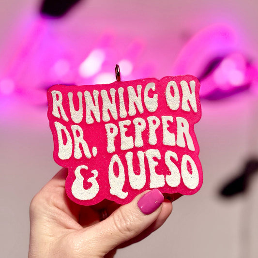 Running On Dr. Pepper - Car Freshie