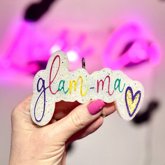 Rainbow Glamma - Car Freshie