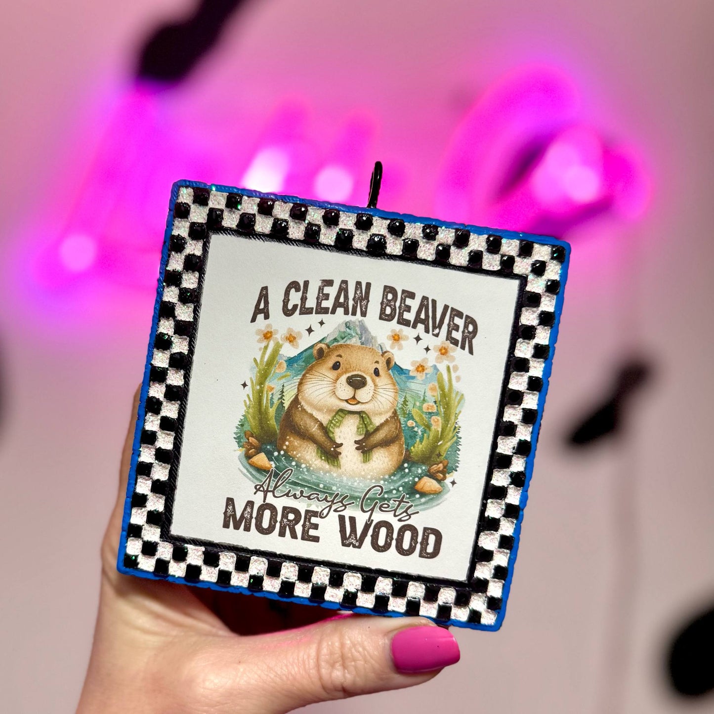 A Clean Beaver - Car Freshie