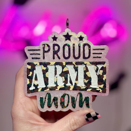 Proud Army Mom - Car Freshie