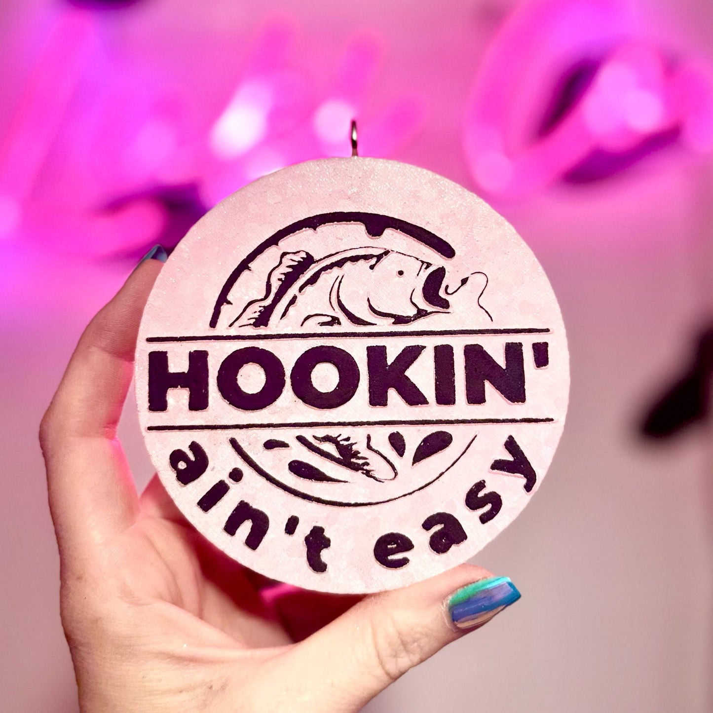 Hookin' Ain't Easy - Car Freshie