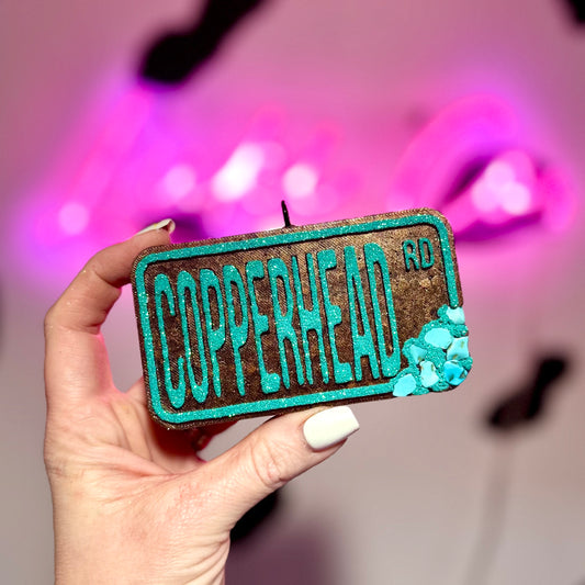 Copperhead Rd Turquoise Car Freshie