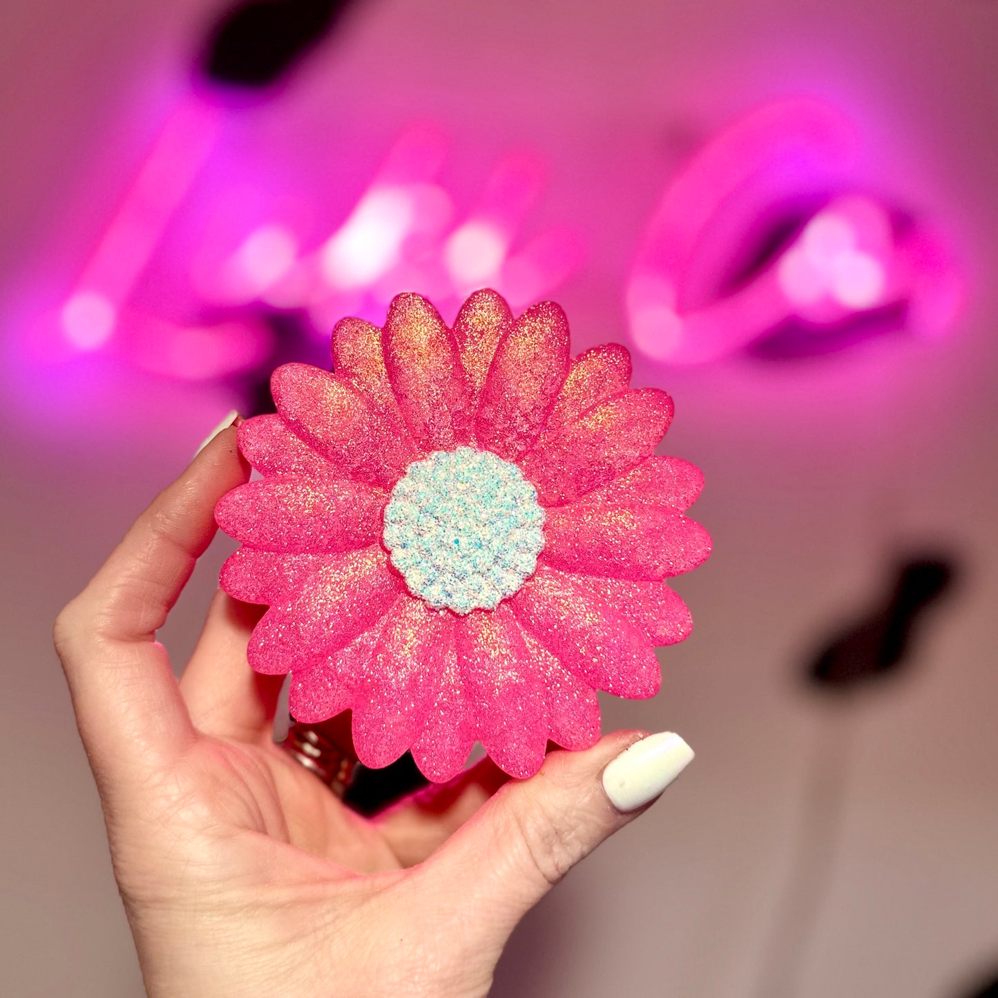 3d Flower -Pink Car Freshie