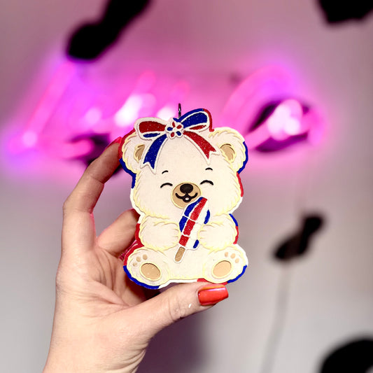 American Bear Car Freshie