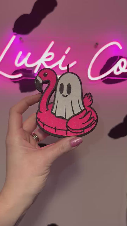 Ghost In Inflatable Freshie