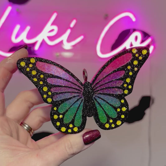 Colorful Butterfly Car Freshies