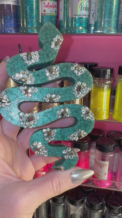 Rhinestone Snake Car Freshie