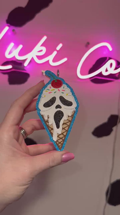 Scary Face Ice Cream Freshie