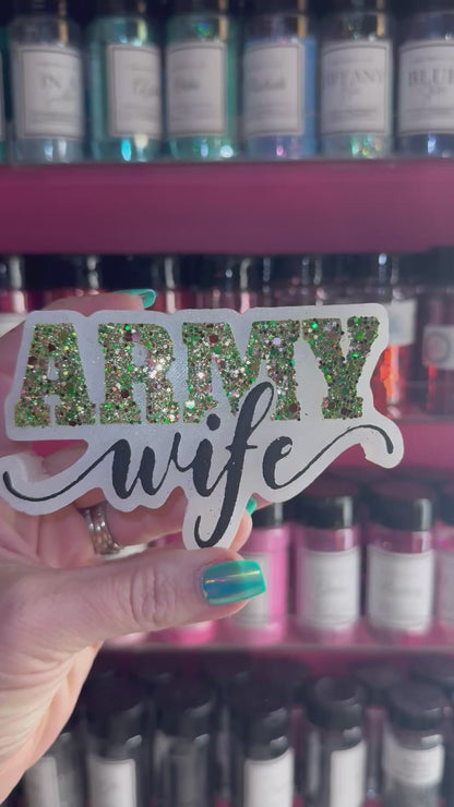 Army Wife Car Freshie